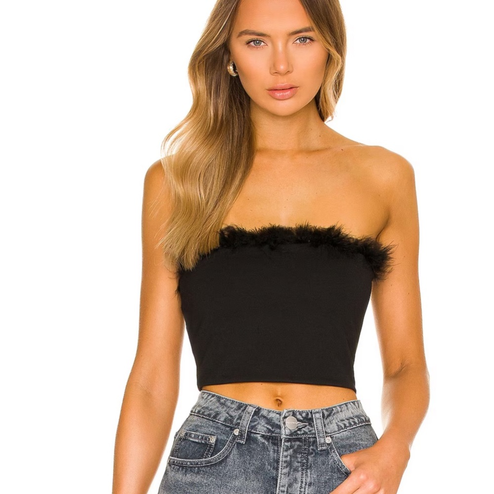 SUPERDOWN ❤️‍🔥 OLIVIA STRAPLESS TOP NWT SIZE XS